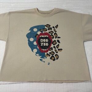 Cropped Delta Zeta Sweatshirt